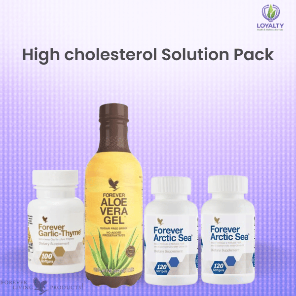 High blood cholesterol solution pack